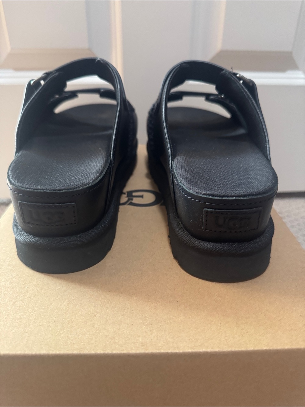 UGG Goldenstar Platform Double-Strap Slide Sandals - Picture 4 of 5
